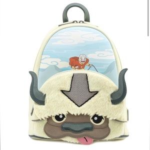 Loungefly Avatar The Last Airbender Aang & Appa Mini Backpack Characters Bag NWT